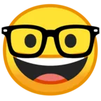 🤓 - Nerd Face or Nerdy Emoji 📖 Emoji Meaning Copy & 📋 Paste ( ‿ ) SYMBL