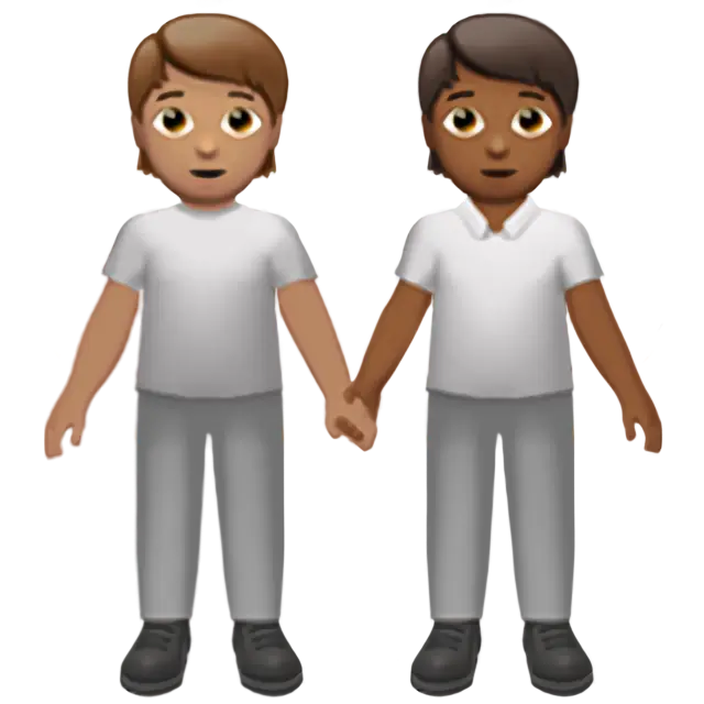 People Holding Hands: Medium Skin Tone, Medium-Dark Skin Tone