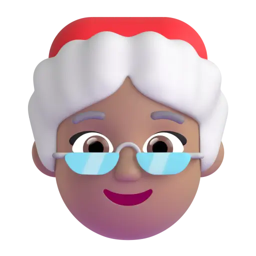 Mrs. Claus: Medium Skin Tone