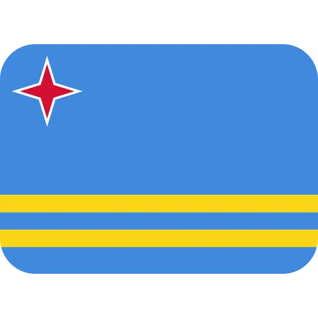 Flag: Aruba