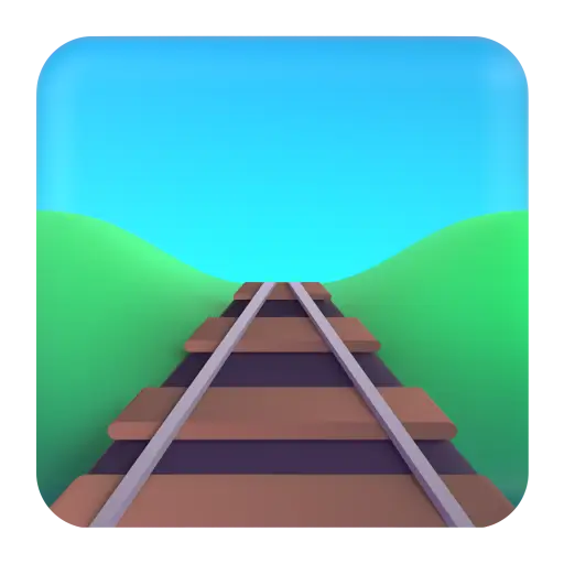 Vía de ferrocarril