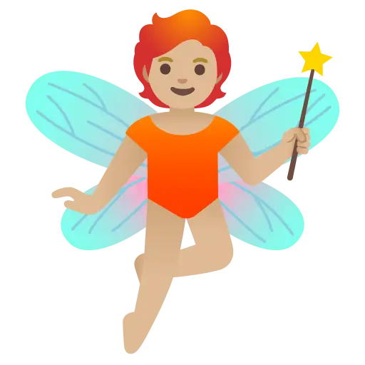 Fairy: Medium-Light Skin Tone