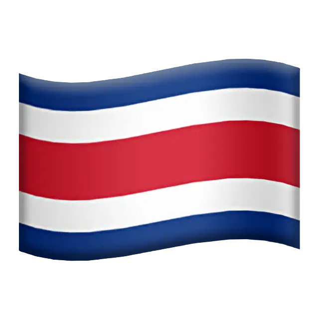 Flag: Costa Rica