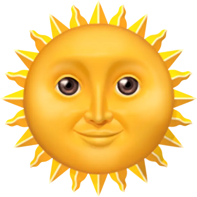 Sun with Face