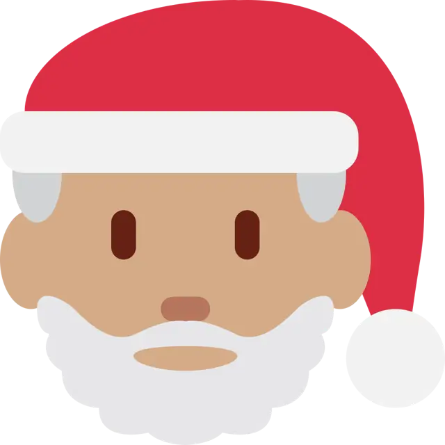 Santa Claus: Medium Skin Tone