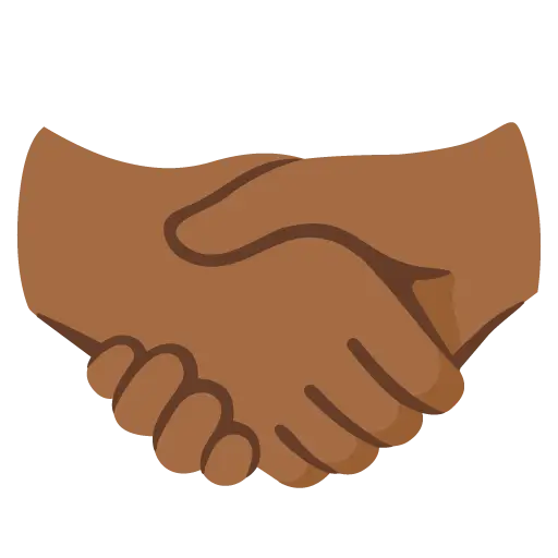 Handshake: Medium-Dark Skin Tone