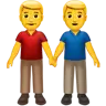 Men Holding Hands