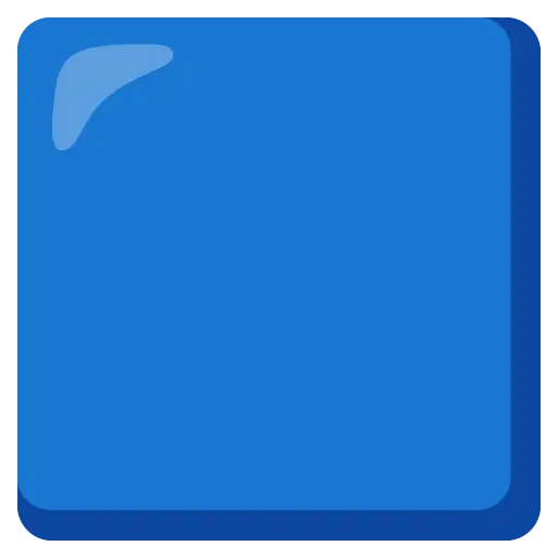 Large Blue Square