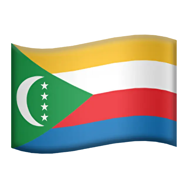 Flag: Comoros