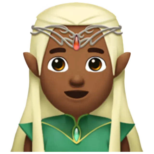 Man Elf: Medium-Dark Skin Tone