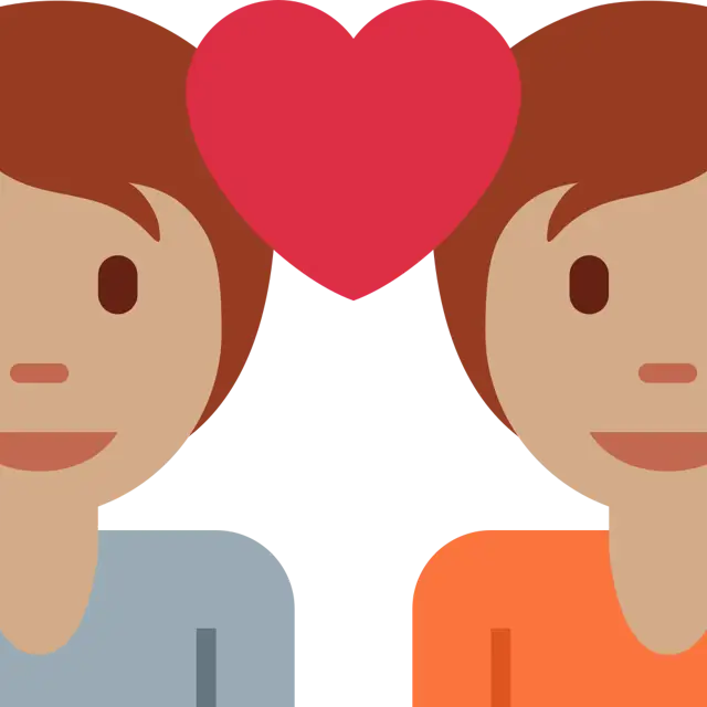 Couple With Heart: Medium Skin Tone