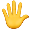 Hand with Fingers Splayed