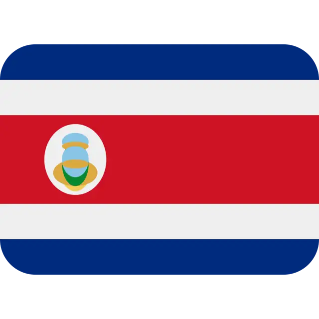 Flag: Costa Rica