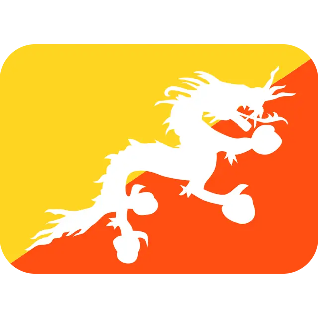 Flag: Bhutan