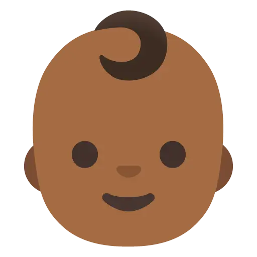 Baby: Medium-Dark Skin Tone