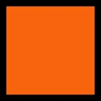 Большой оранжевый квадрат