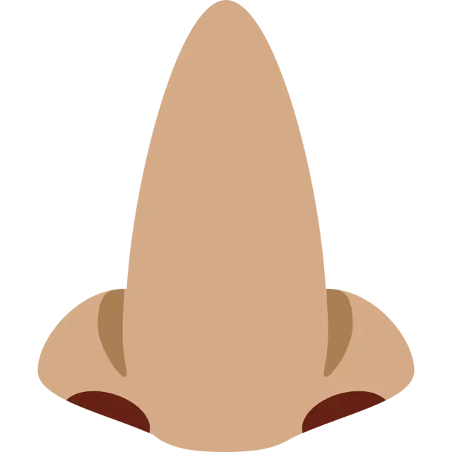 Nose: Medium Skin Tone