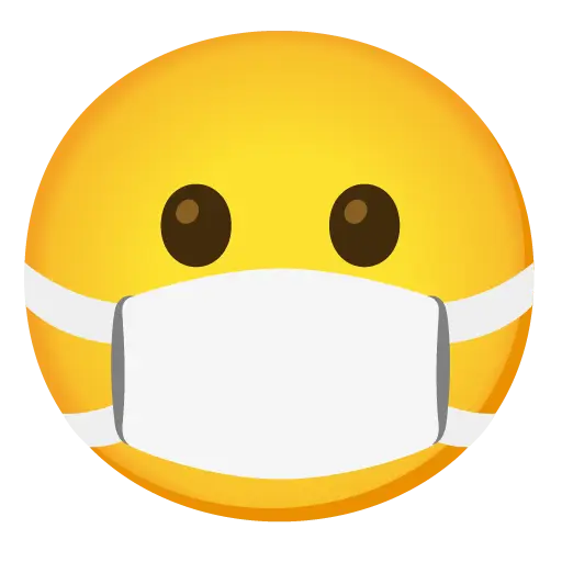 Лицо в медицинской маске