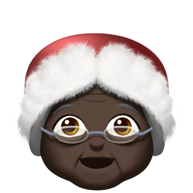 Mrs. Claus: Dark Skin Tone