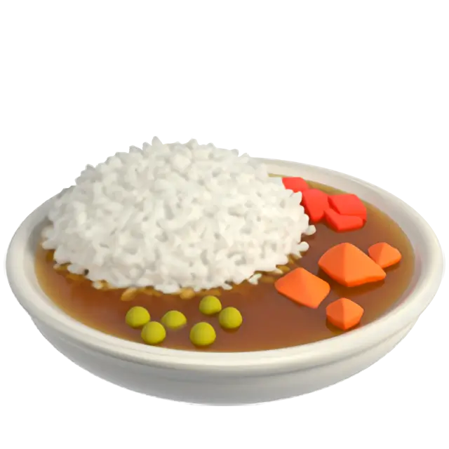 Curry e arroz