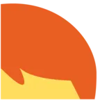 Kompot Emoji Czerwone włosy