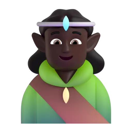 Elf: Dark Skin Tone