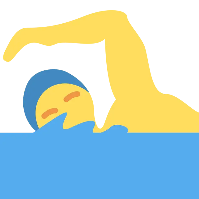 Man Swimming