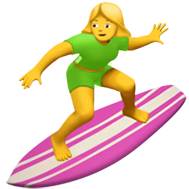 Woman Surfing