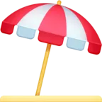 Esernyő a földön