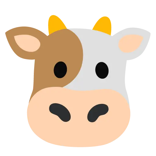Морда коровы