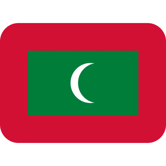 Flag: Maldives