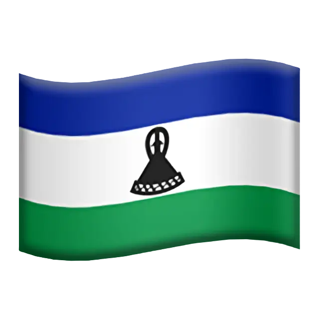 Flag: Lesotho