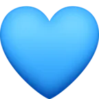 Corazón azul