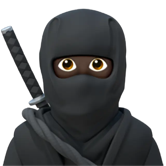 Ninja: Dark Skin Tone