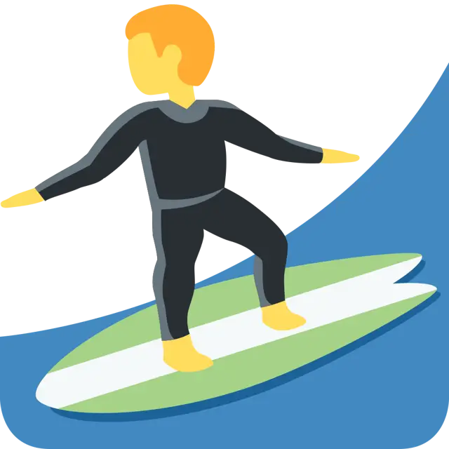 Man Surfing