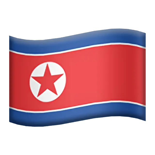 Flag: North Korea