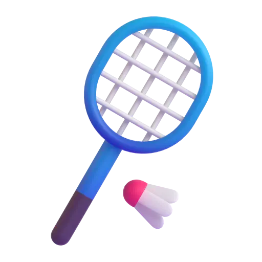 Badminton Racquet And Shuttlecock
