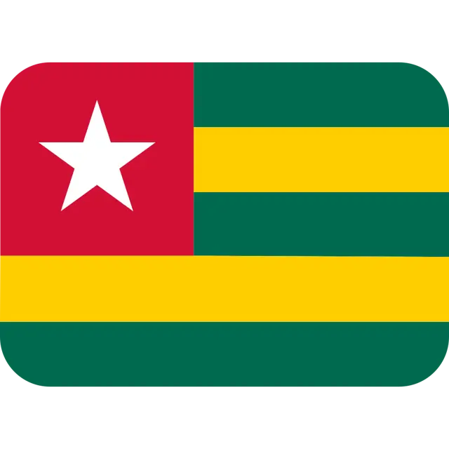 Flag: Togo