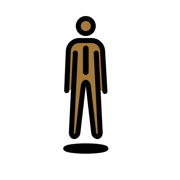 Person In Suit Levitating: Medium-Dark Skin Tone