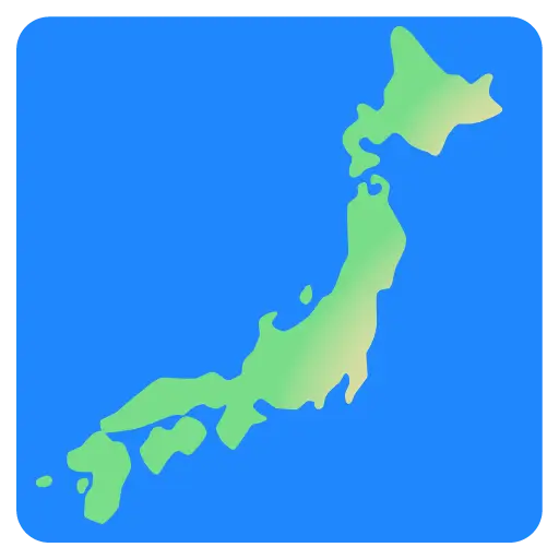 日本のシルエット