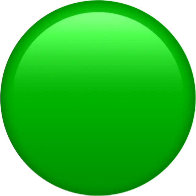 Grande círculo verde