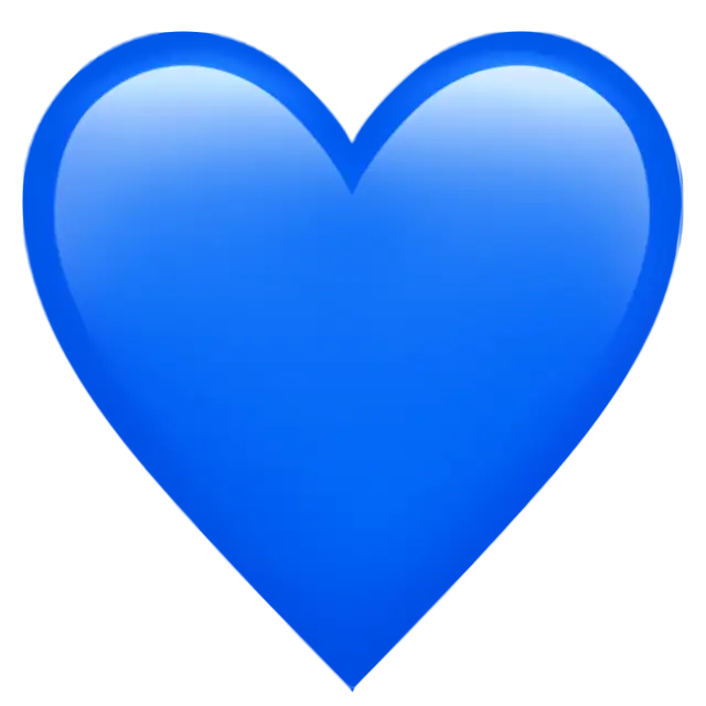 Kék szív