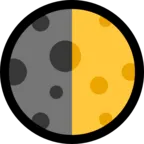 Erstes Viertel-Mond-Symbol