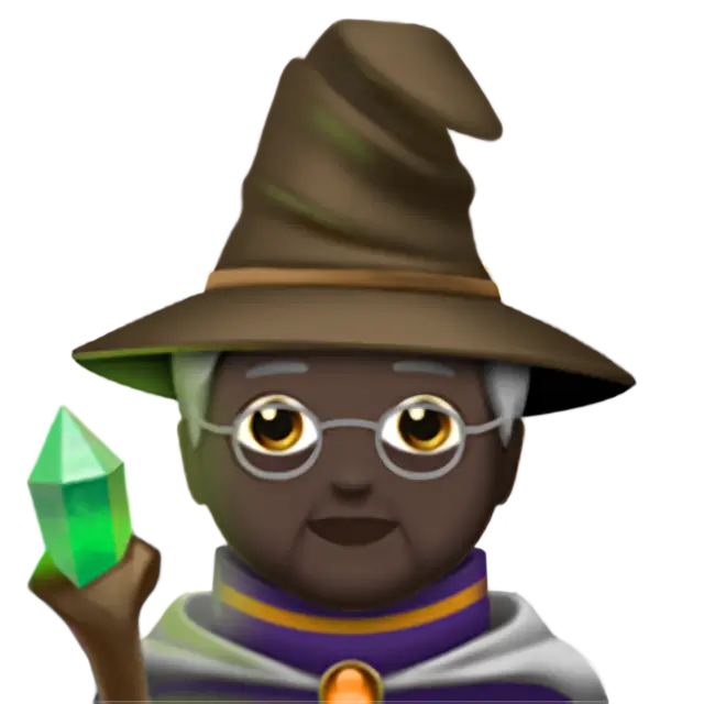 Mage: Dark Skin Tone