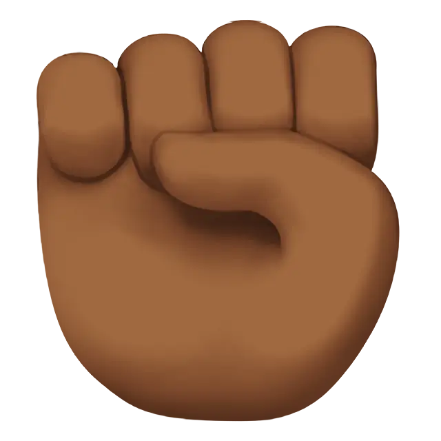 Raised Fist: Medium-Dark Skin Tone