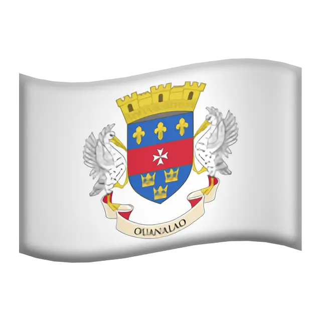 Flag: St. Barthélemy