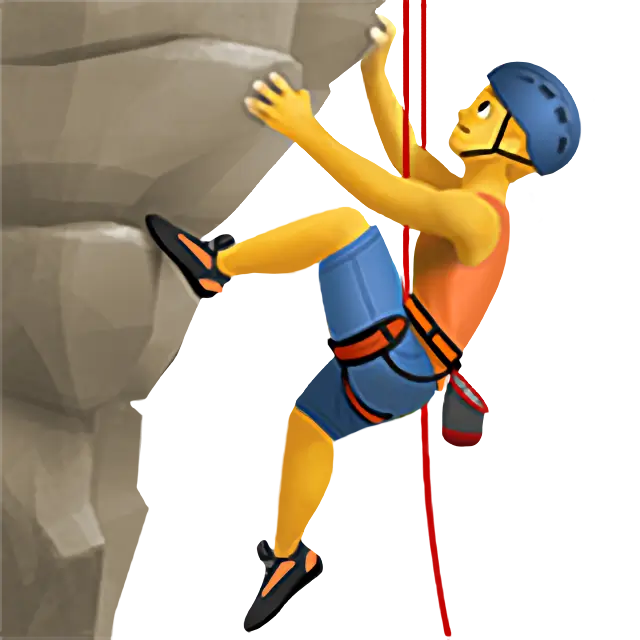 Man Climbing