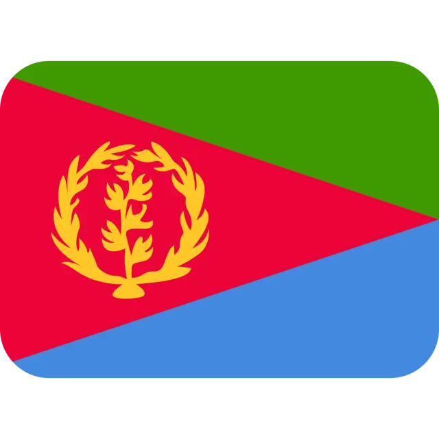 Flag: Eritrea