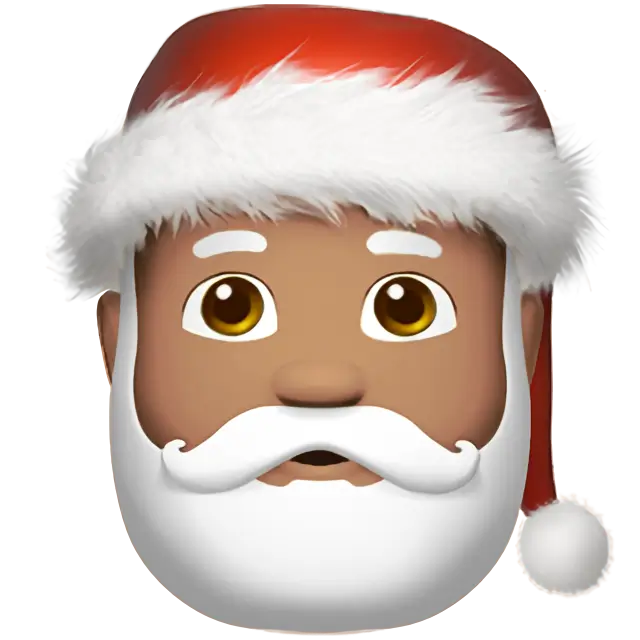 Santa Claus: Medium Skin Tone