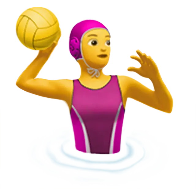 Woman Playing Water Polo